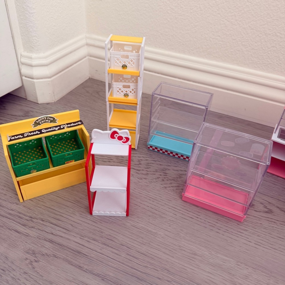 MGA Miniverse Make It Mini Spaces Furniture Variety Set Bundle